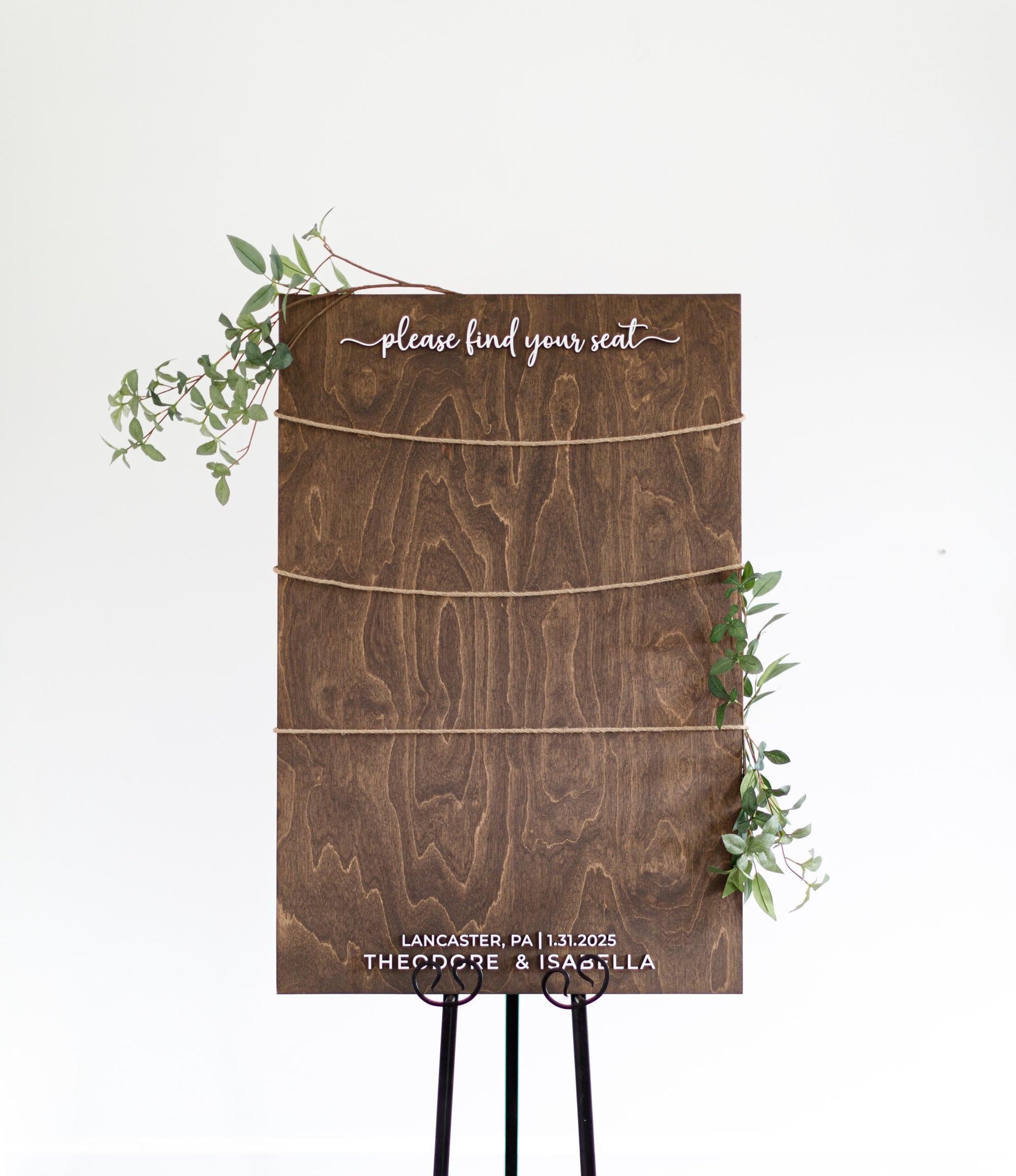 Wedding seating charts