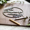 3D Wedding Guest Book Alternative - Rustic Guest book - Wooden Geometric circle Wreath Guest Book Sign - Unique Wood Guestbook -Wreath Sign - Small Town Timbers