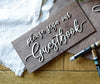 DEREK + KATIE WEDDING GUEST BOOK SIGN - Small Town Timbers