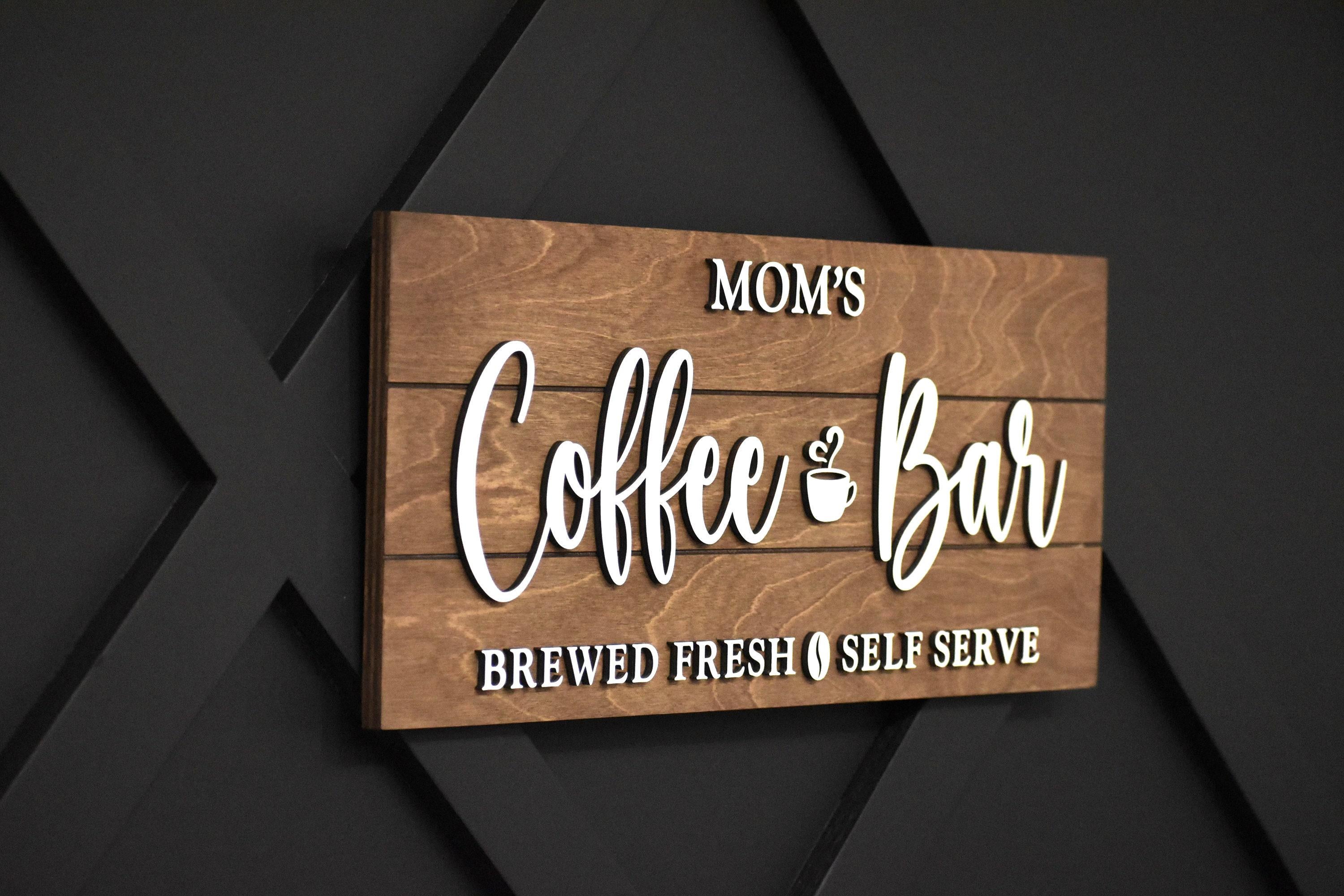 The Larkspur | Mom's Coffee Bar by Small Town Timbers