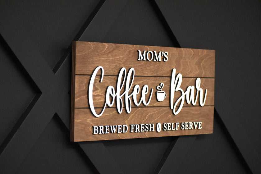 The Larkspur | Mom's Coffee Bar by Small Town Timbers