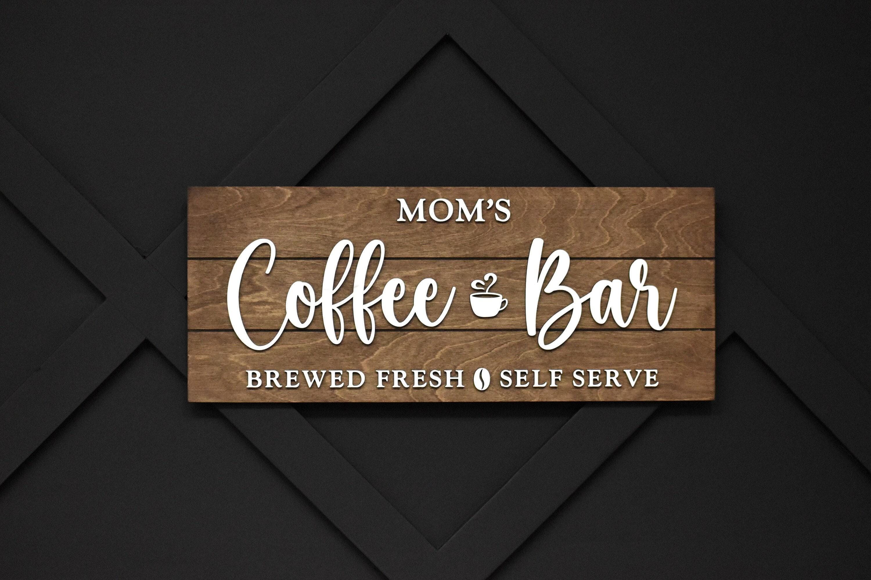 The Larkspur | Mom's Coffee Bar by Small Town Timbers