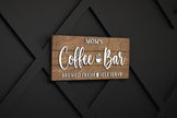 The Larkspur | Mom's Coffee Bar by Small Town Timbers