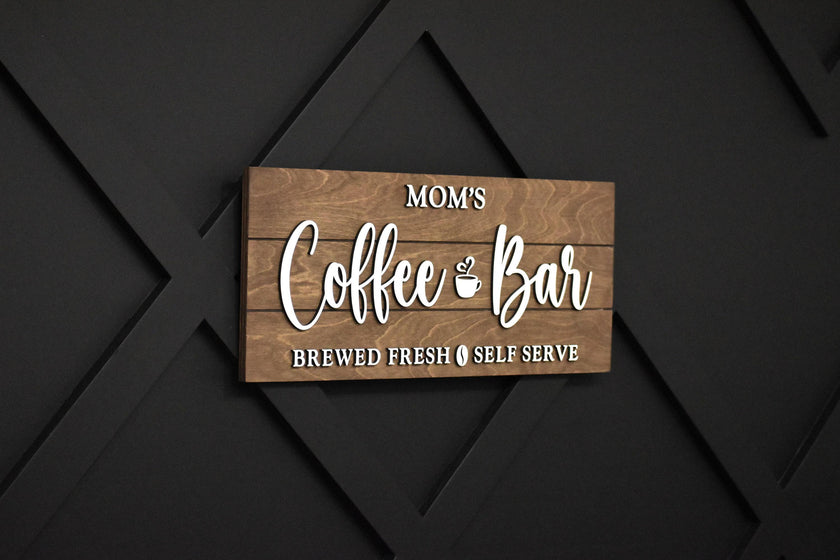 The Larkspur | Mom's Coffee Bar by Small Town Timbers