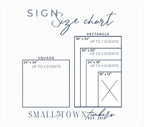 The Underwood | 3D Wooden Wedding Timeline Sign by Small Town Timbers