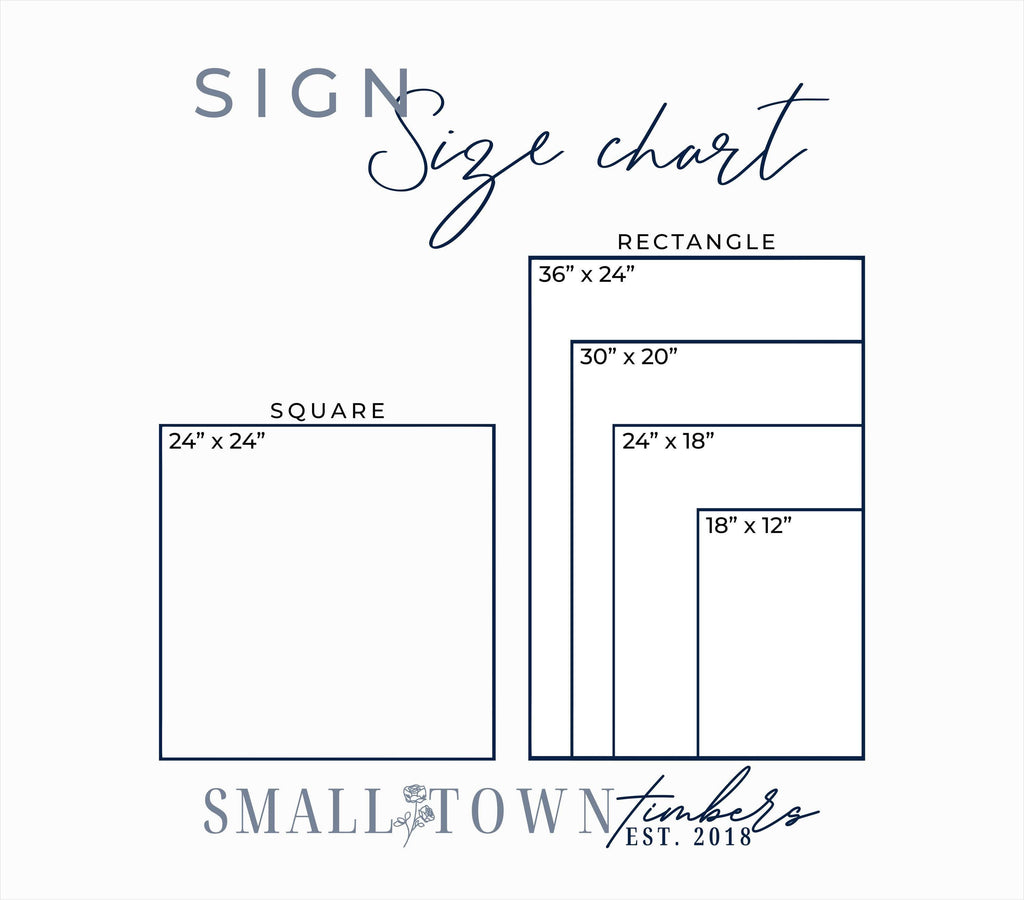 The Lark Landing | Miss to Mrs. Sign by Small Town Timbers