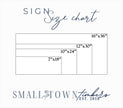 The Trellis Moor | Hello Spring Sign by Small Town Timbers
