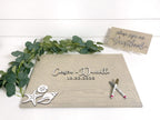 The Seaside | 3D Wood Guest Book Sign by Small Town Timbers