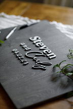 The Acorn Ford | 3D Wood Guest Book Sign by Small Town Timbers