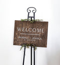 The Oliver | 3D Wood Wedding Welcome Sign by Small Town Timbers