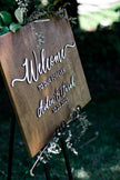 The Briar Lane | 3D Wood Wedding Welcome Sign by Small Town Timbers