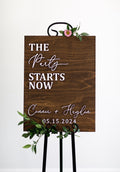 The Dalton | 3D Wood Wedding Welcome Sign by Small Town Timbers