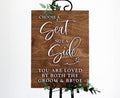 The Easton | Choose a Seat not a Side Sign by Small Town Timbers