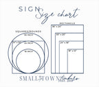 The Norwood | Choose a Seat not a Side Sign by Small Town Timbers