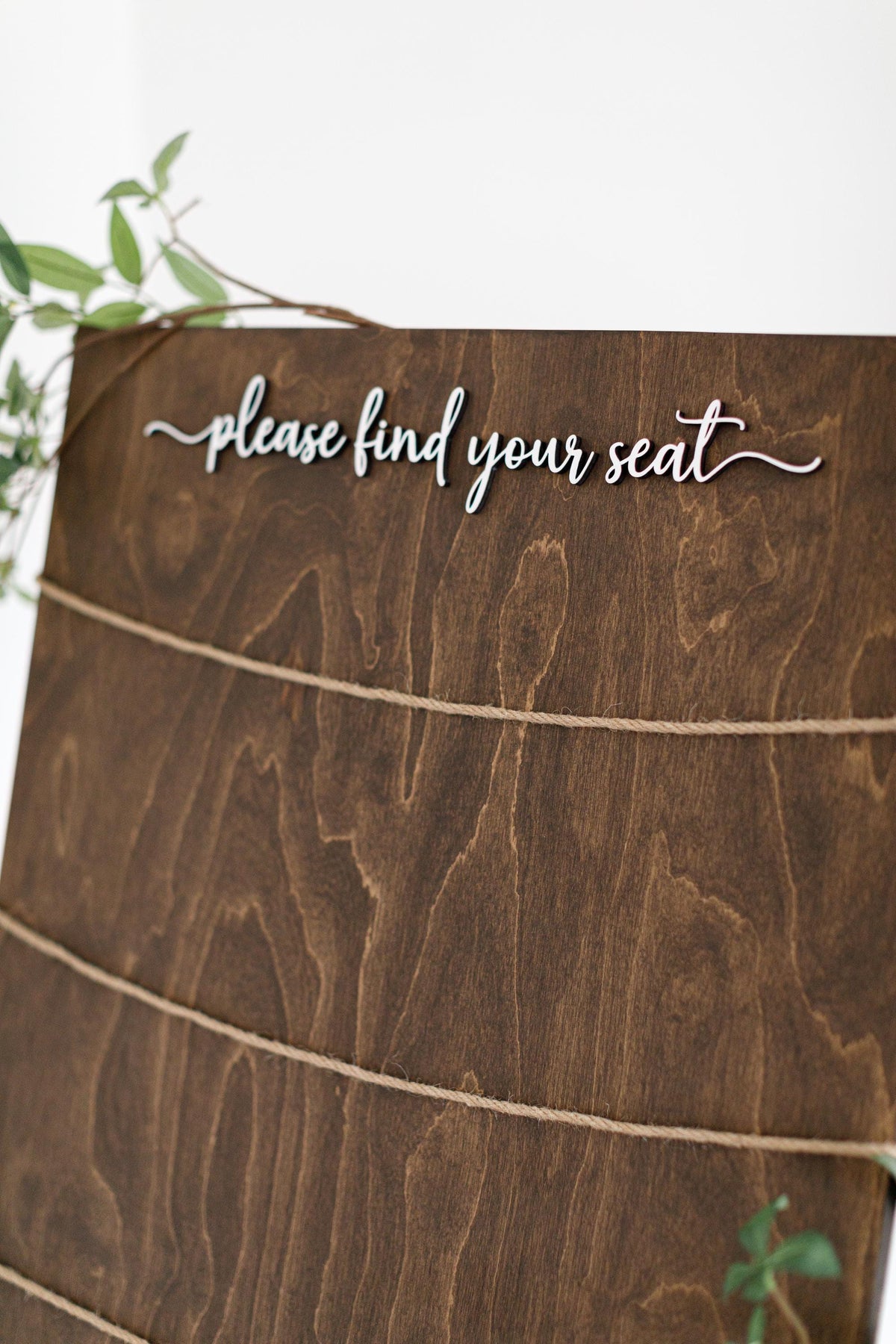 The Sparrow Sands | Wood Seating Chart Sign by Small Town Timbers