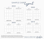 The Sparrow Sands | Wood Seating Chart Sign by Small Town Timbers