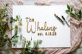 The Finley | 3D Wood Guest Book Sign by Small Town Timbers