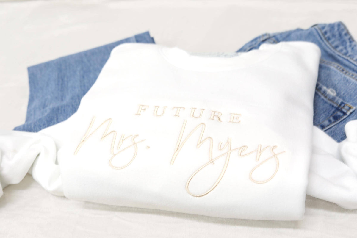 Future Mrs. Sweatshirt by Small Town Timbers
