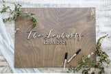 The Maddox | 3D Wood Guest Book Sign by Small Town Timbers
