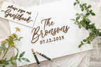 The Keaton | 3D Wood Guest Book Sign by Small Town Timbers