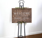 The Oliver | 3D Wood Wedding Welcome Sign by Small Town Timbers