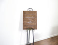 The Paisley | 3D Wood Wedding Welcome Sign by Small Town Timbers