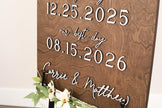 The Nectar Place | 3D Our Love Story Sign by Small Town Timbers