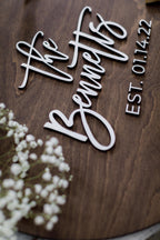 The Sage Chapel | 3D Wood Guest Book Sign by Small Town Timbers