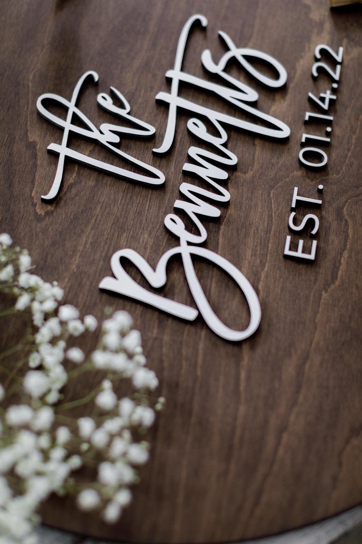 The Sage Chapel | 3D Wood Guest Book Sign by Small Town Timbers