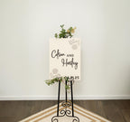 The Gregory | 3D Wood Wedding Welcome Sign by Small Town Timbers