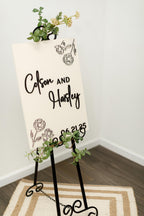 The Gregory | 3D Wood Wedding Welcome Sign by Small Town Timbers