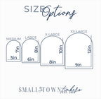 The Fitzgerald | Acrylic Wedding Bar Sign by Small Town Timbers