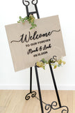 The Briar Lane | 3D Wood Wedding Welcome Sign by Small Town Timbers