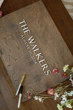 The Juniper | 3D Wood Guest Book Sign by Small Town Timbers