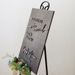 The Winslow | 3D Wood Wedding Welcome Sign by Small Town Timbers