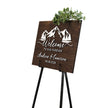 The Summit | 3D Wood Wedding Welcome Sign by Small Town Timbers