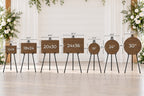 The Marble Run | 3D Wood Wedding Welcome Sign by Small Town Timbers