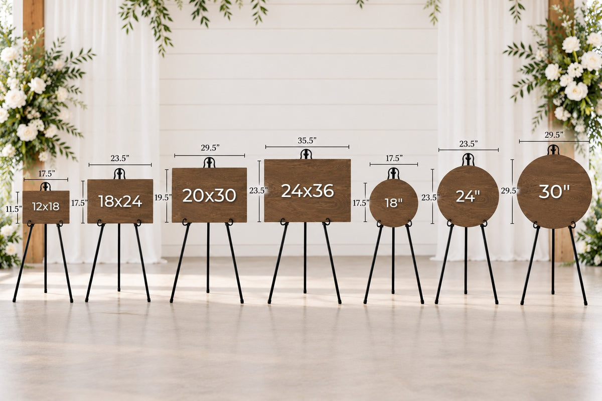 The Marble Run | 3D Wood Wedding Welcome Sign by Small Town Timbers