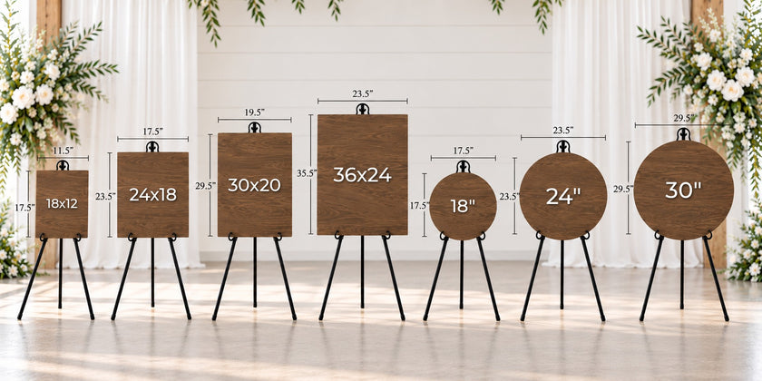 The Marlowe | 3D Wood Wedding Welcome Sign by Small Town Timbers